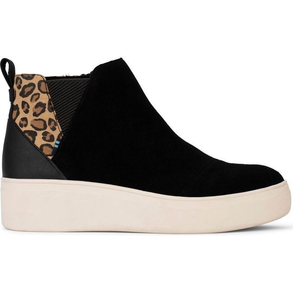 Toms Shoes - Toms Womens Jamie Black Suede Casual and Fashion Sneakers Sneakers NWT